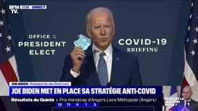 Joe Biden sur le coronavirus: "Nous allons nous assurer que les États-Unis redeviennent un leader dans la lutte contre cette pandémie"
