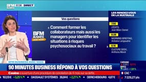 BFM Business avec vous: Comment former et manager les collaborateurs pour identifier les situations à risques psychosociaux au travail ? - 26/05