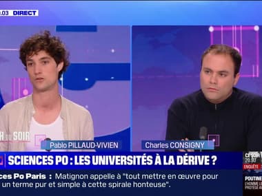 Le match Pablo Pillaud-Vivien/Charles Consigny du 3 mai - Sciences Po : les universités à la dérive ? 
