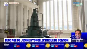 Alpes-Maritimes: blocage de l'usine hydroélectrique de Bonson