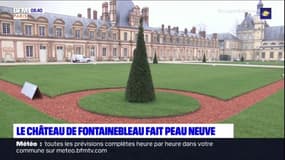 Seine-et-Marne: le château de Fontainebleau profite de sa fermeture pour faire peau neuve