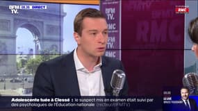 Jordan Bardella: "Jean-Luc Mélenchon est la béquille d'Emmanuel Macron"