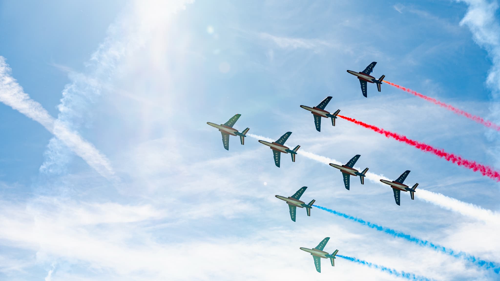 La patrouille de France sera présente à Versailles en vue de célébrer les 90 ans de l'armée de l'Air.