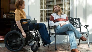 Joaquin Phoenix et Jonah Hill dans "T'inquiète pas, il n'ira pas loin à pied", en salles le 4 avril 2018