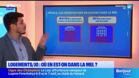 JO 2024: le bilan des réservations d'hôtels et de logements dans la métropole lilloise