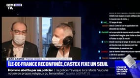 Jean Castex fixe une seuil pour le reconfinement de l'Ile-de-France