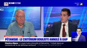 Annulation du Critérium bouliste de Gap: pour Jean Provensal, président de la "Gap Foire Expo", "les conditions n'étaient pas réunies" pour son organisation