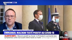 Covid-19: Présent au déjeuner avec Emmanuel Macron, Damien Abad n'est pas cas contact mais s'isole jusqu'aux résultats du test