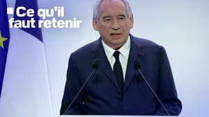 François Bayrou lors d'une conférence de presse le 15 juillet 2025 à Paris