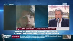 Disparition d'Aymeri,garçon autiste de 9 ans dans le Gard: l'inquiétude du maire d'Aimargues sur RMC