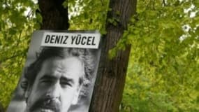 Manifestation le 3 mai 2017 devant l'ambassade de Turquie à Berlin pour la libération du journaliste Deniz Yücel