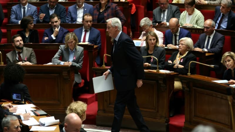 Attal, Panot, Ciotti... Les piques de Barnier aux présidents de groupes à l'Assemblée