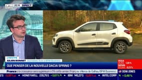 Julien Bonnet (BFM Business) : Que penser de la nouvelle Dacia Spring ? - 05/05