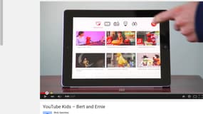 L'application Youtube Kids permet de regarder une vidéo de Bert et Ernie... Avec des dialogues de film de Scorcese.