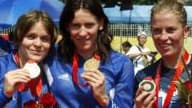 Les deux athlètes françaises ont marqué la journée des Bleus