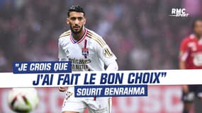 OL : "Je pense que j'ai fait le bon choix de venir ici" sourit Benrahma