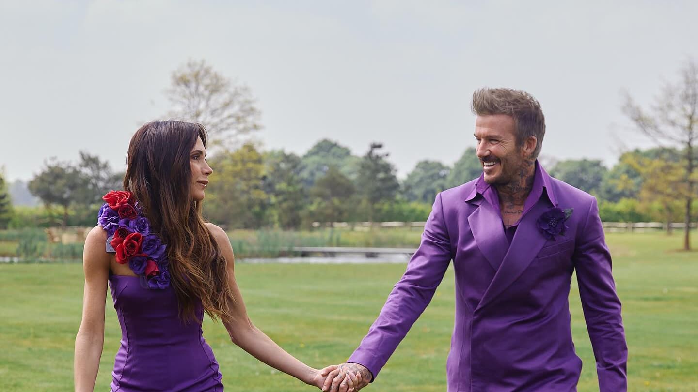 Victoria et David Beckham 