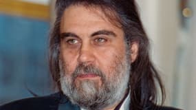 Le musicien grec Vangelis Papathanassiou en 1992 au ministère de la Culture à Paris.