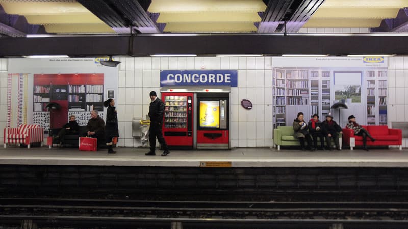 Ce mardi 25 mars, un homme circulant sur les voies du métro parisien entre les stations Concorde et Madeleine est mort après avoir été percuté par un train.