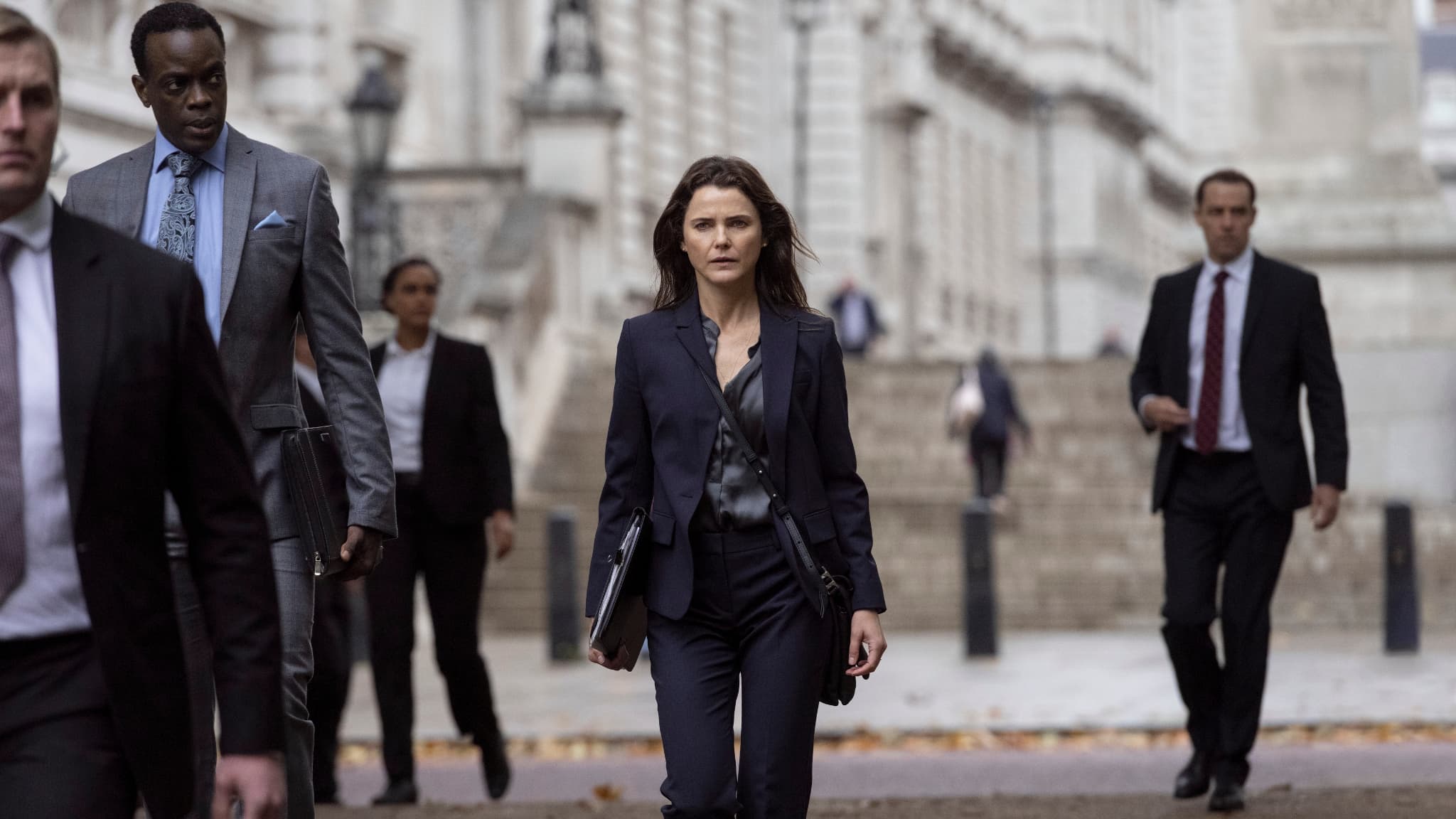 Keri Russell est "La Diplomate" dans la nouvelle série Netflix Keri Russell est "La Diplomate" dans la nouvelle série Netflix