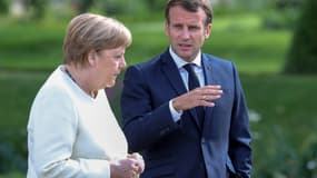 Emmanuel Macron et Angela Merkel