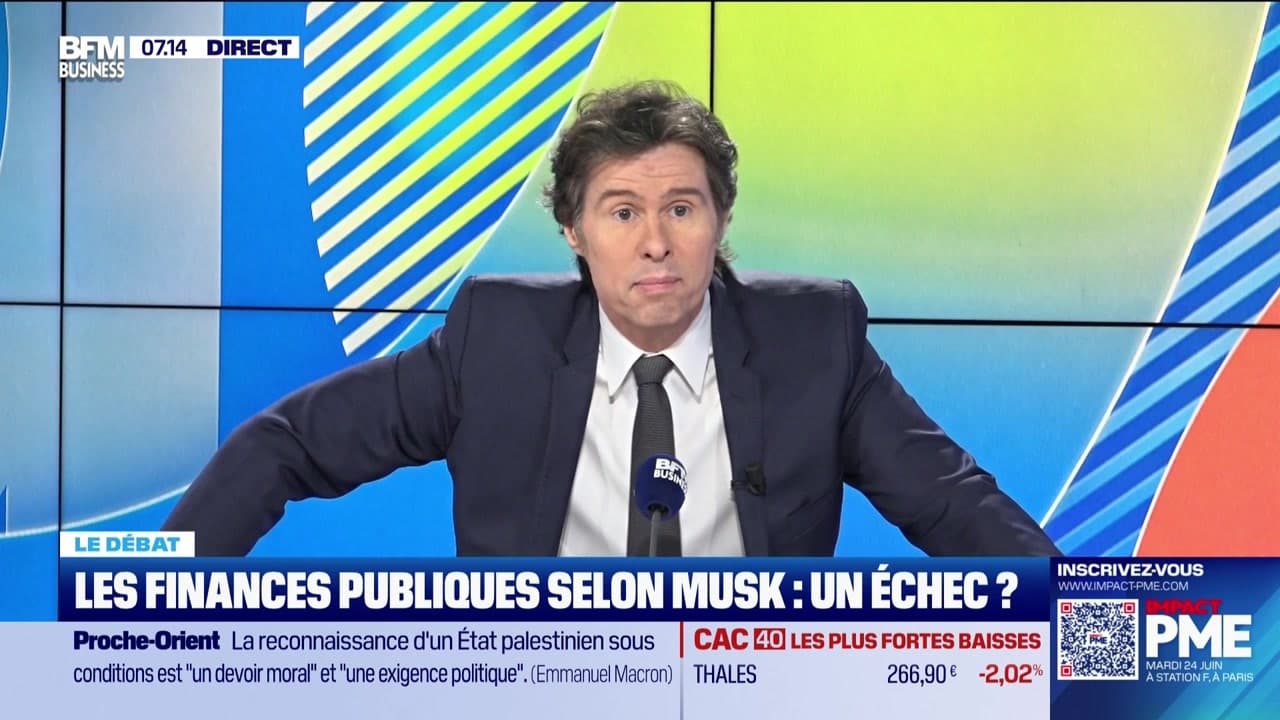 Guillaume paul face à jean-marc daniel : les finances publiques selon musk, un échec? - 30/05