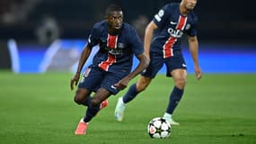 Ousmane Dembélé et Warren Zaïre-Emery, le 18 septembre 2024 au Parc des Princes, contre Gérone en Ligue des champions