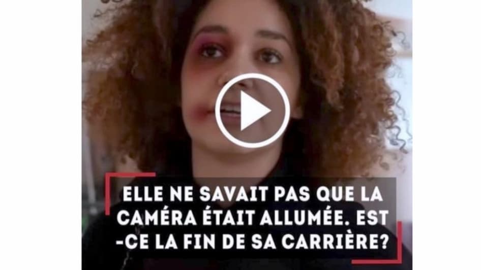 Capture d'écran de la story de Léna Situations.