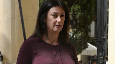 La blogueuse Daphne Caruana Galizia, en avril 2017.