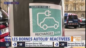 1.000 bornes Autolib' réactivées, un abonnement mis en place