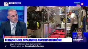 L'invité Bonsoir Lyon : Bruno Basset, président de l'association de transports sanitaires urgents 69