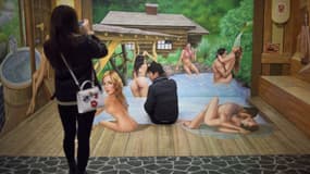 Une vue du "Love museum" à Séoul, en Corée du Sud