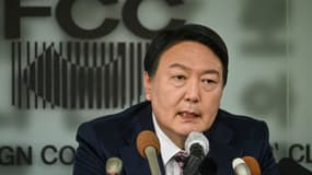 Yoon Seok-youl, président de la Corée du Sud, en novembre 2021