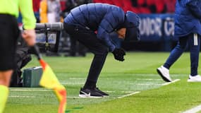 Thomas Tuchel lors du match PSG-Bordeaux, à Paris le 28 novembre 2020