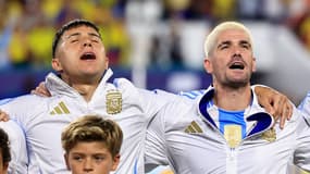 Enzo Fernandez et Rodrigo De Paul avec la sélection argentine