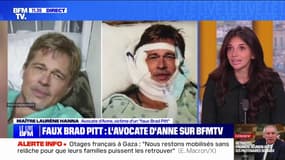 Laurène Hanna (avocate d'Anne, victime d'un "faux Brad Pitt"): "La France a tout intérêt à enquêter là-dessus, car il y a beaucoup de victimes françaises"