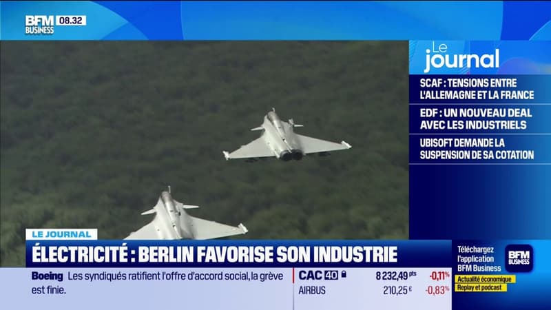 Industrie : l'Allemagne favorise son électricité