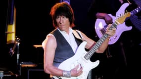 Jeff Beck le 20 octobre 2013 à Los Angeles