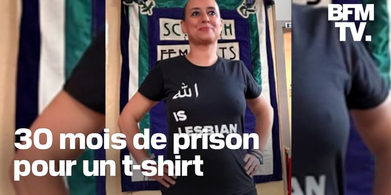  "Atteinte à la religion": une militante féministe condamnée à 30 mois de prison au Maroc pour avoir porté un t-shirt "Allah is lesbian" 