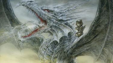 La couverture de Dragon de glace de George R.R. Martin