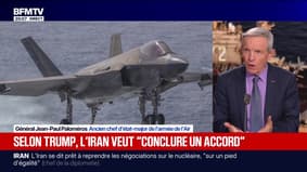 Iran: "Donald Trump ne veut pas employer la force", observe Jean-Paul Paloméros, ancien d'état-major de l'armée de l'Air