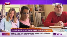 Sarthe : après 10 ans, enfin un professeur de braille