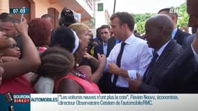 E.Macron en Martinique : "La pollution au chlordécone est un scandale environnemental"
