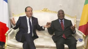 François Hollande et son homologue malien Ibrahim Boubacar Keïta le 19 septembre dernier.