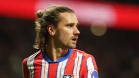 L'attaquant de l'Atlético de Madrid Antoine Griezmann face à Majorque le 1er février 2025