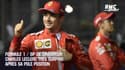 F1 / GP de Singapour : Charles Leclerc surpris après sa pole position