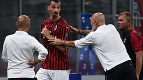 C'était chaud entre Ibrahimovic et Pioli