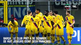 Mercato : Le Barça prêt à se séparer de huit joueurs (dont deux Français)