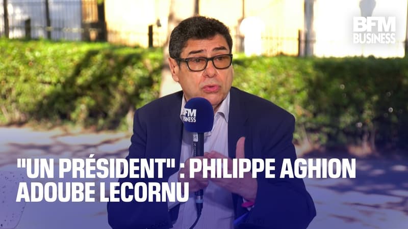 "J'ai vu un président" : Philippe Aghion adoube Sébastien Lecornu