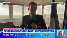 Le préfet des Alpes-Maritimes évoque la reconstruction après la tempête Alex